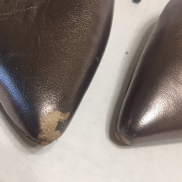 Halogen pointed Ballet flat Owen ghillie shoes 7.5 - Picture 7 of 7